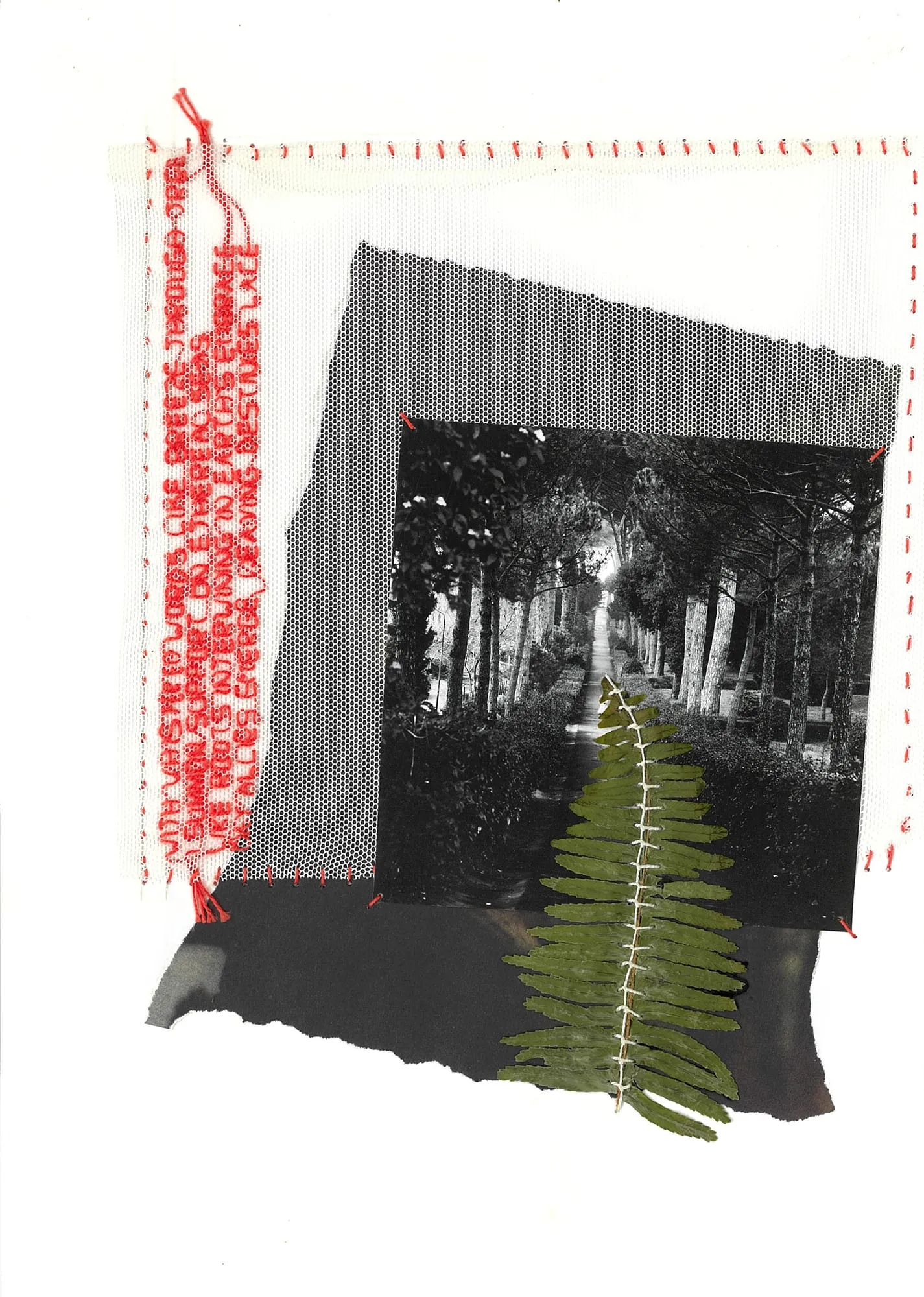 Whispers of Unity. Collages of Enchanted Spells. The series of 3 works. Mixed media: paper, magazine clippings, tulle, dried flowers, threads