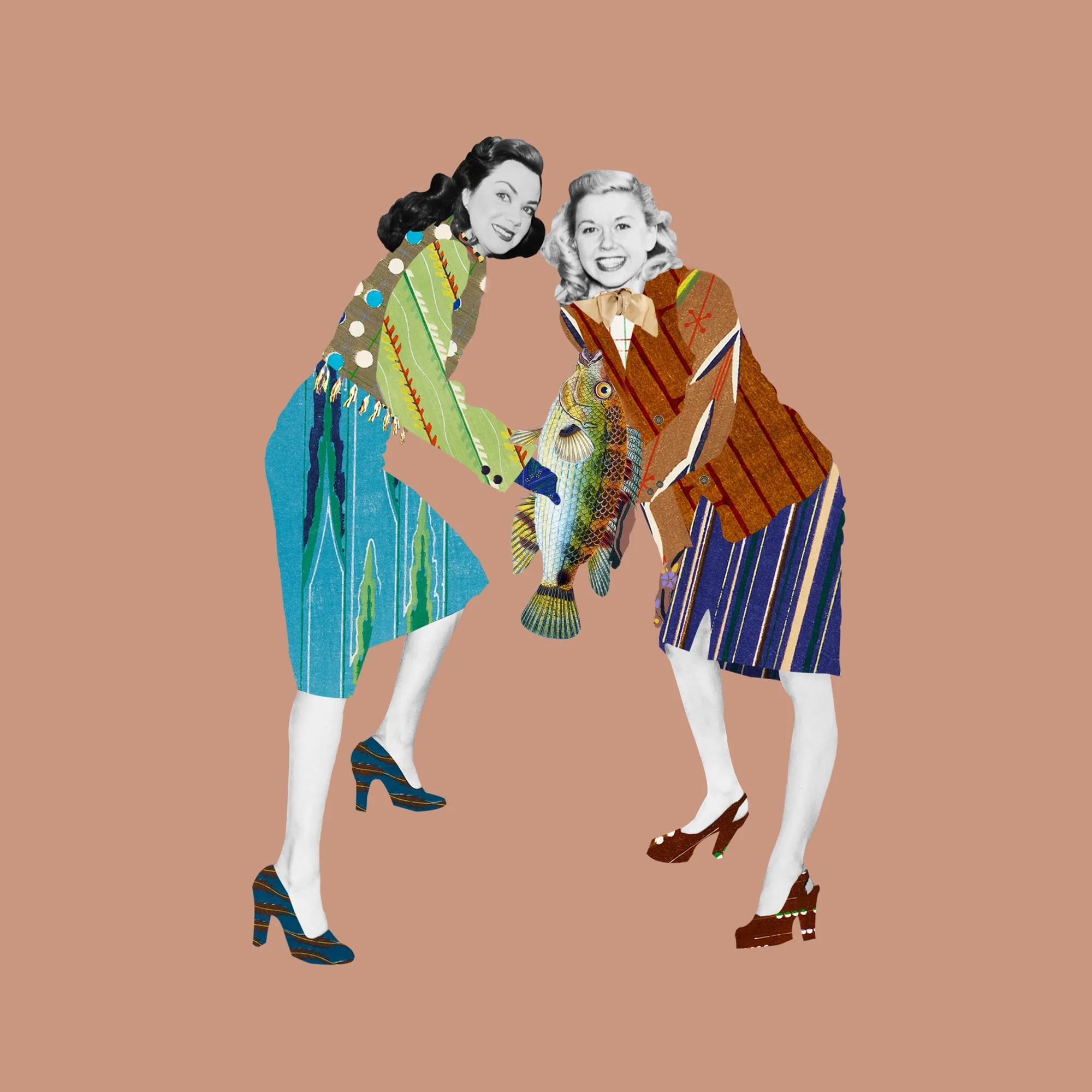 The Catch, collage 7. Digital collage by Asya Aseeva