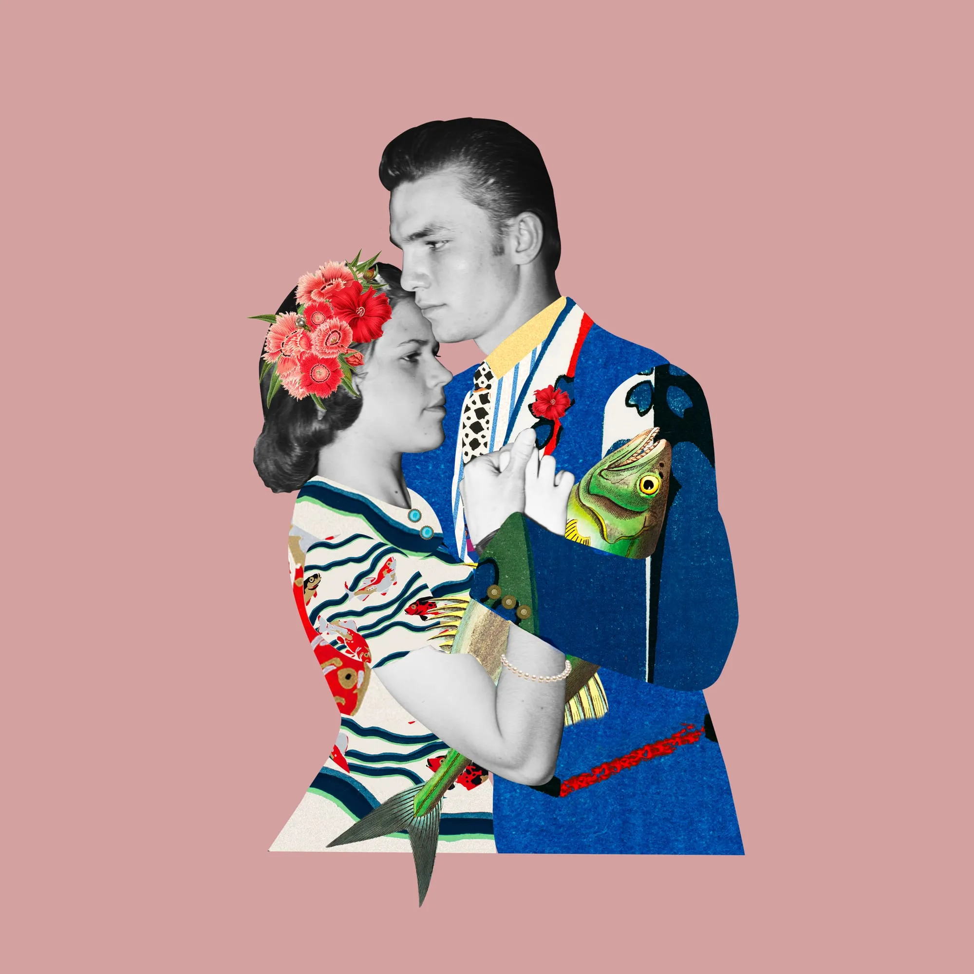 The Catch, collage 11. Digital collage by Asya Aseeva